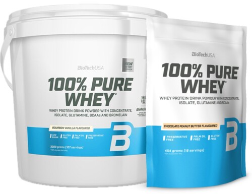 AKCE 100% Pure Whey 3000 g + ZDARMA 100% Pure Whey 454 g