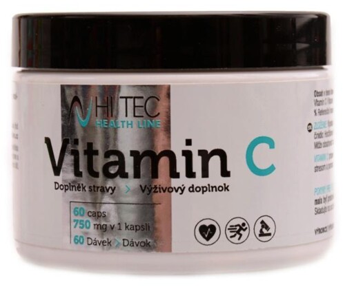 Health line Vitamín C 60 kapslí