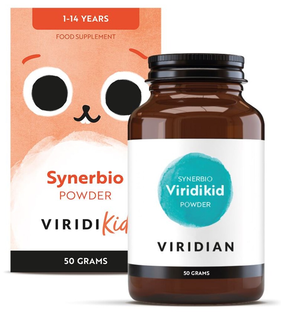 Viridikid Synerbio Powder 50g (Směs probiotik, prebiotik a vitamínu C pro děti)