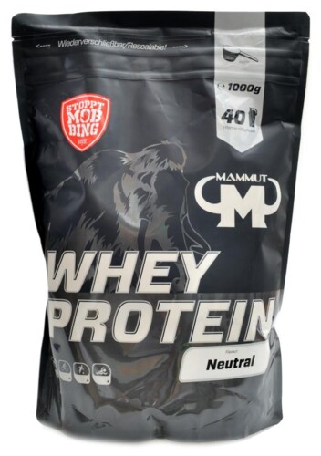 Whey protein 1000 g natural bez příchuti