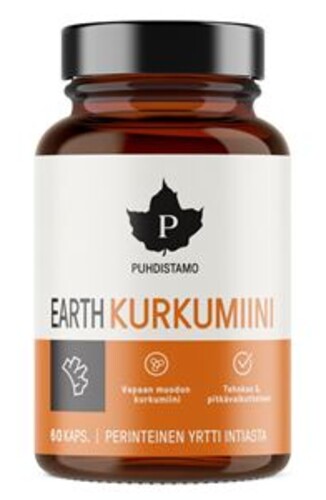 Earth Kurkumiini 60 kapslí