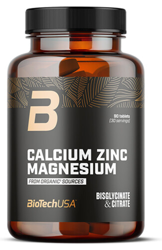 Calcium Zinc Magnesium (Organic Sources) 90 tbl