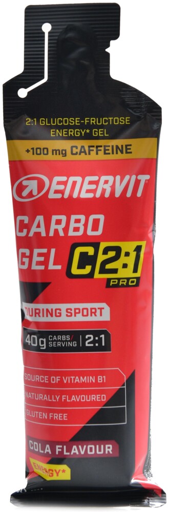 Enervit Carbo gel C 2:1 s kofeinem 60 ml cola