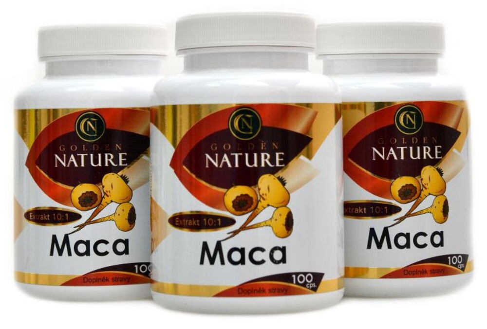 Maca extrakt 10:1 300 kapslí