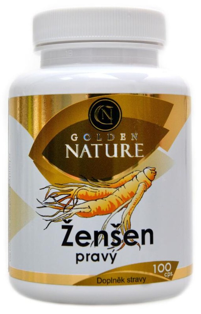 Ženšen pravý 8% ginsenosidů 100 kapslí