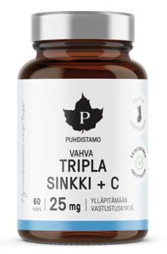 Triple Zinc 25mg + Vitamin C 60 kapslí (Zinek s vitamínem C)