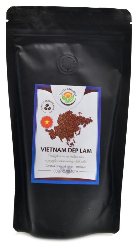 Káva Vietnam 100 g - zrnková čerstvě pražená 100% Robusta