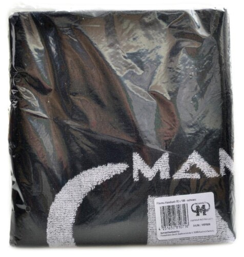 Ručník towel 50 x 100 černý design Mammut nutrition