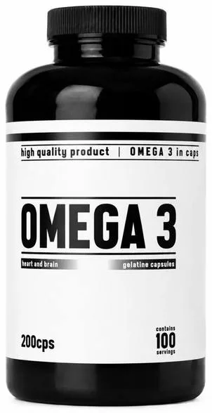 Namakanej Omega 3 200 kapslí, 180 mg EPA a 120 mg DHA v kapsli